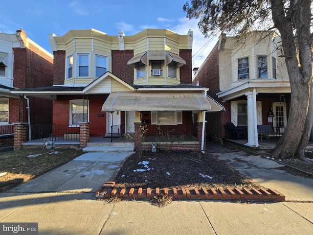 view of front of house with a porch