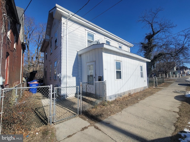 view of side of property