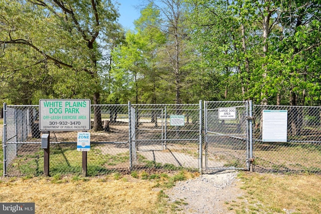 view of gate