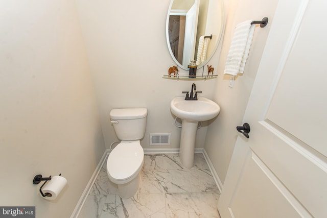 bathroom with toilet