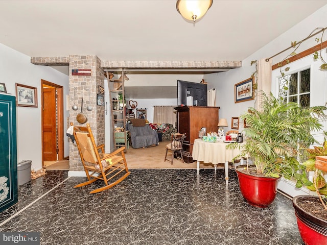 view of dining area