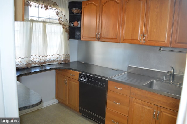 kitchen featuring sink and dishwasher