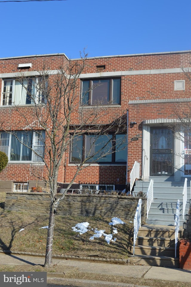 view of townhome / multi-family property