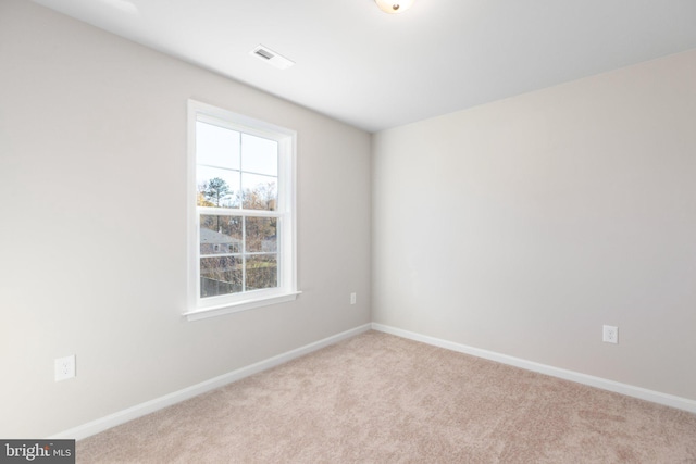 LOT4 Lakeview Dr, Colonial Beach, VA 22443 - unfurnished room featuring carpet, visible vents, and baseboards