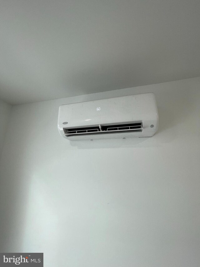 details with a wall mounted AC