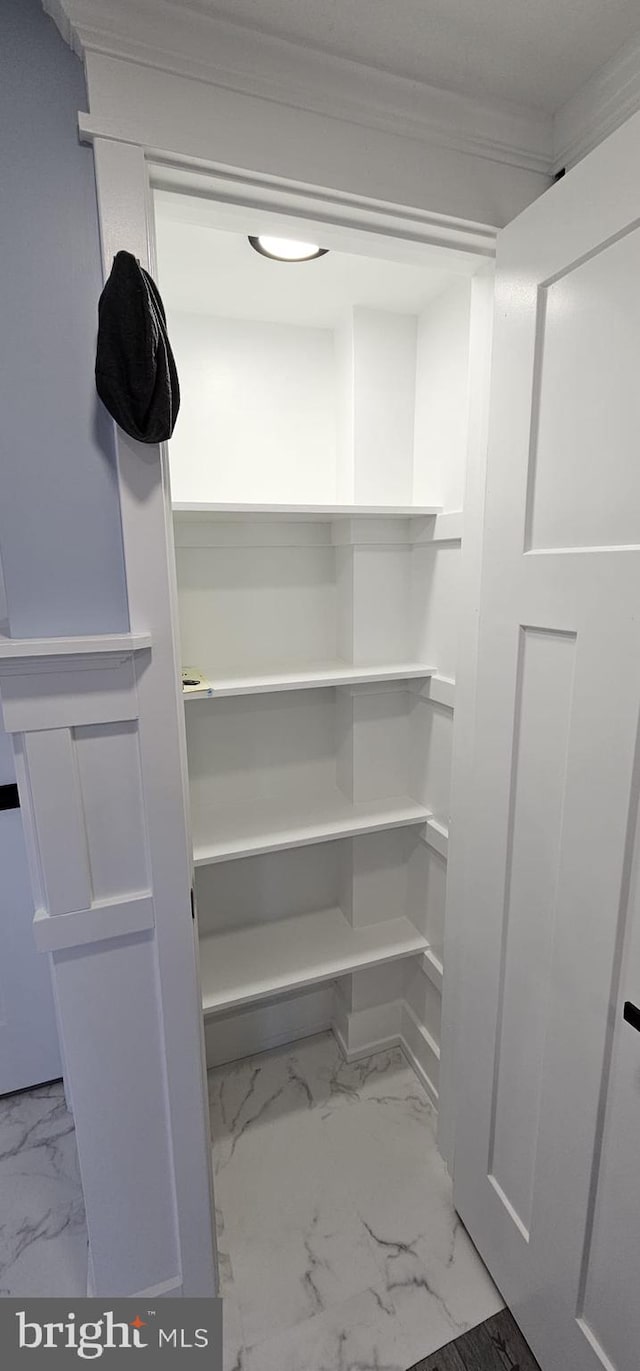 view of pantry