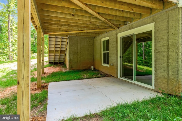 view of patio