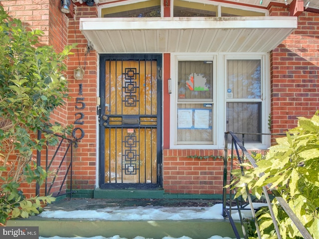 view of entrance to property