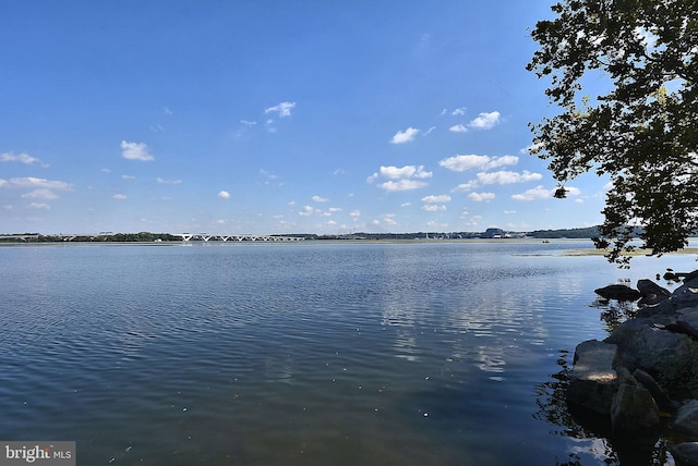 view of water feature