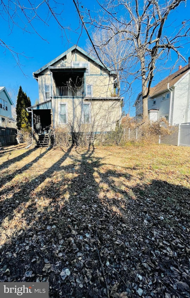 view of back of house