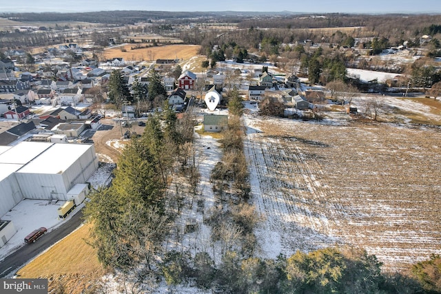 drone / aerial view