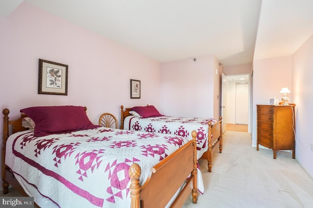 bedroom featuring carpet floors