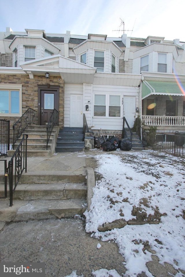 view of townhome / multi-family property