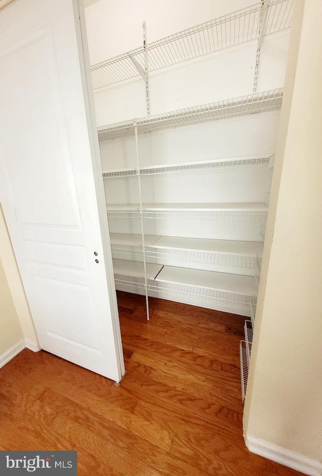 view of pantry