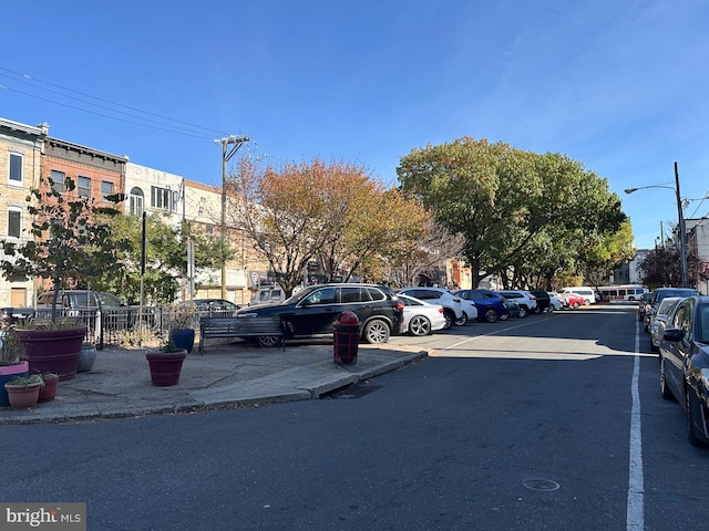 view of car parking