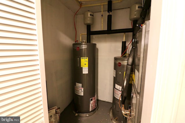 utilities with electric water heater