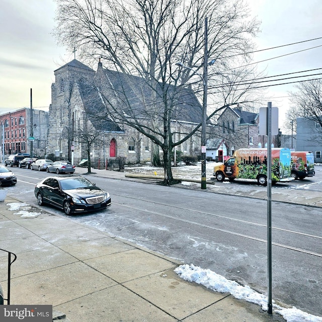 view of street