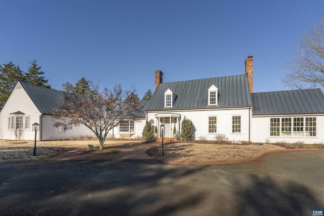 view of cape cod house