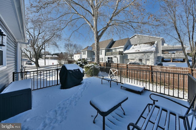 exterior space featuring area for grilling