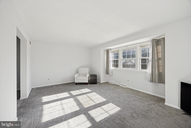 unfurnished room with carpet