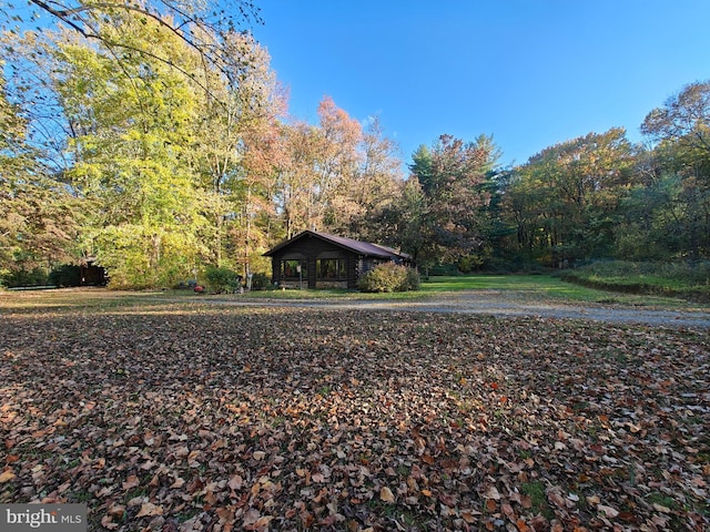 view of property's community with a gazebo