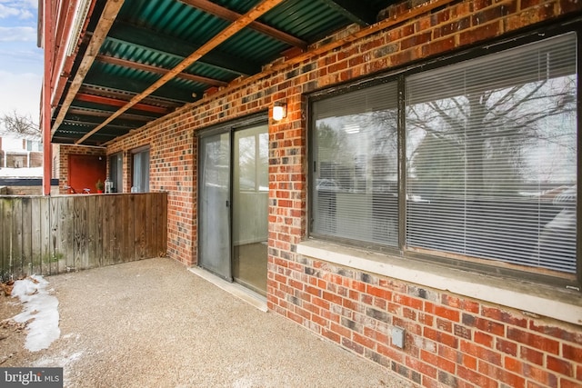 view of patio / terrace