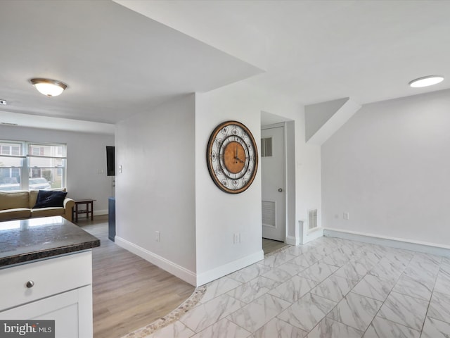 8387 Revelation Ave, Walkersville, MD 21793 - interior space with baseboards, visible vents, and marble finish floor