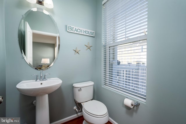 bathroom with toilet