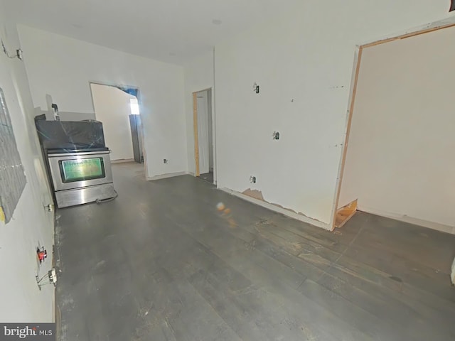 view of unfurnished living room