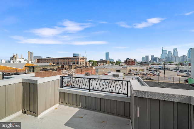 view of patio / terrace featuring a balcony