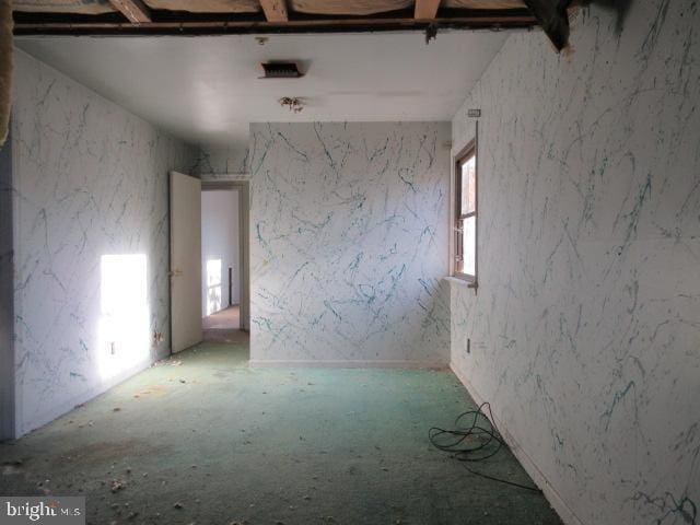 view of empty room