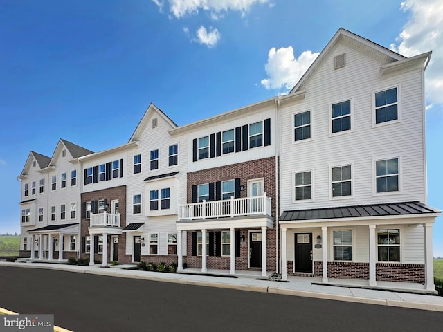 view of townhome / multi-family property