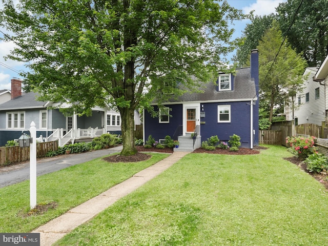 6230 21st St N, Arlington, VA 22205 - view of front of house featuring a chimney and brick siding