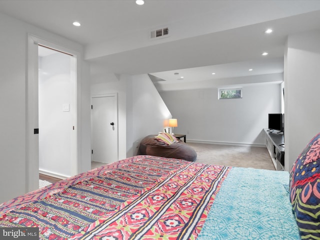 6230 21st St N, Arlington, VA 22205 - carpeted bedroom featuring recessed lighting and baseboards