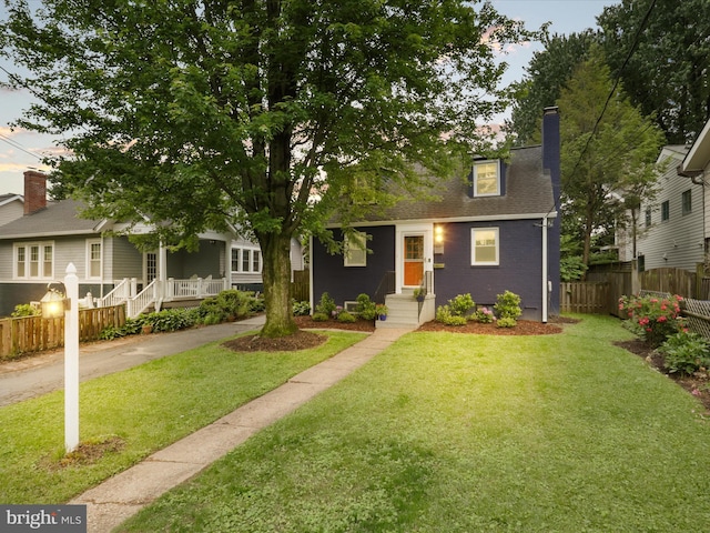 6230 21st St N, Arlington, VA 22205 - view of front of property with a chimney