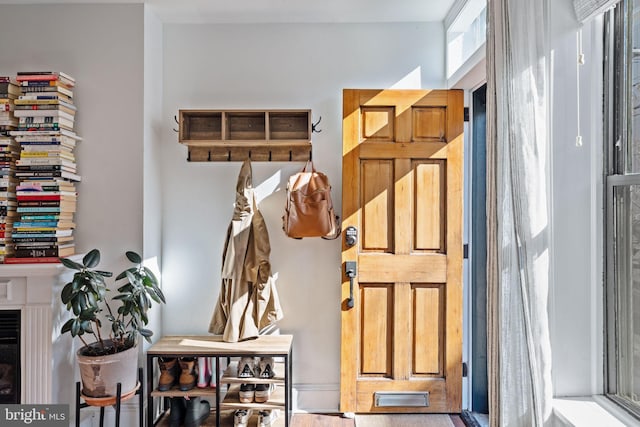 view of mudroom