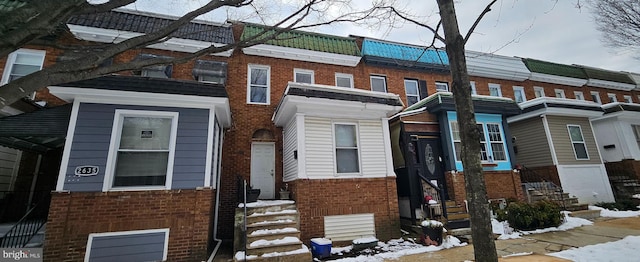 view of townhome / multi-family property