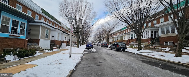 view of street