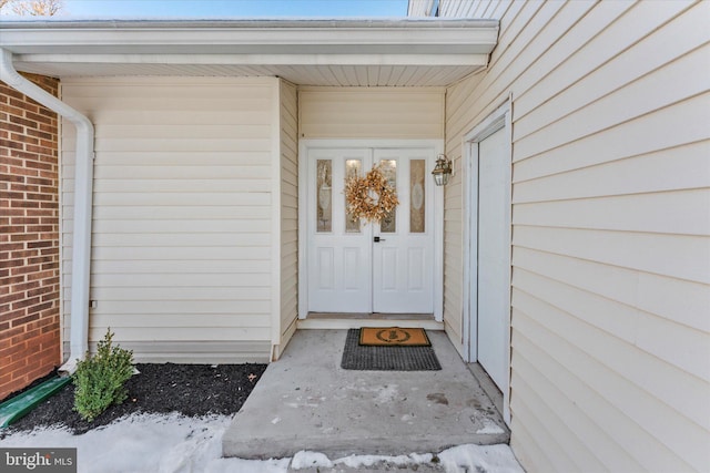 view of entrance to property