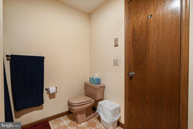 bathroom with toilet