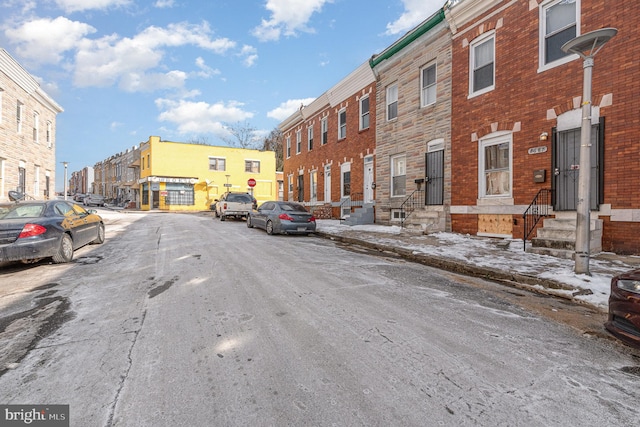 view of street