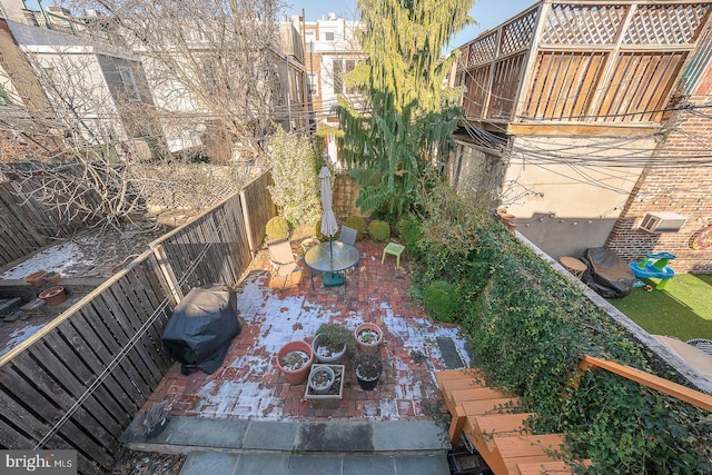 exterior space featuring a patio area