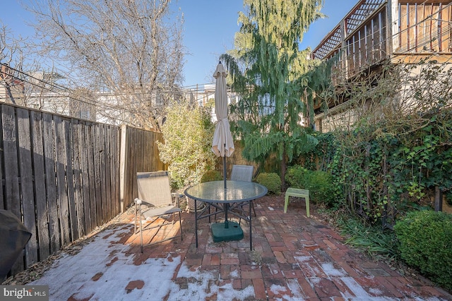 view of patio / terrace