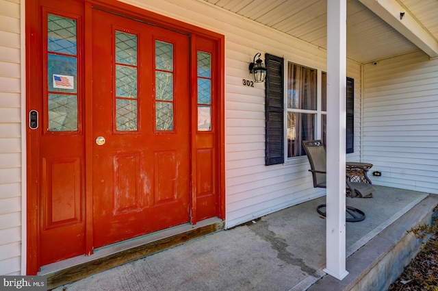 view of property entrance