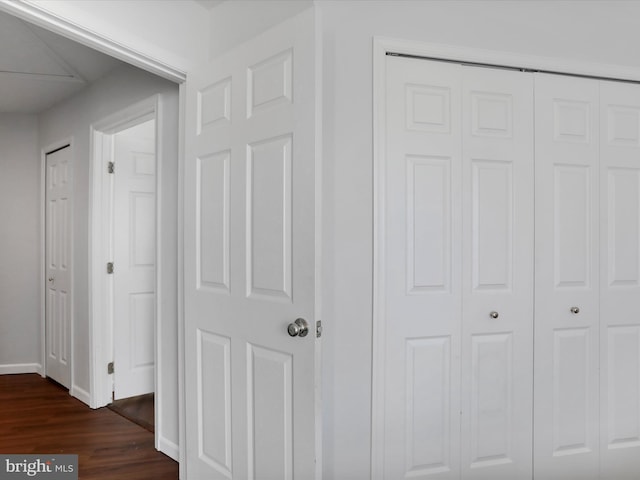 view of closet