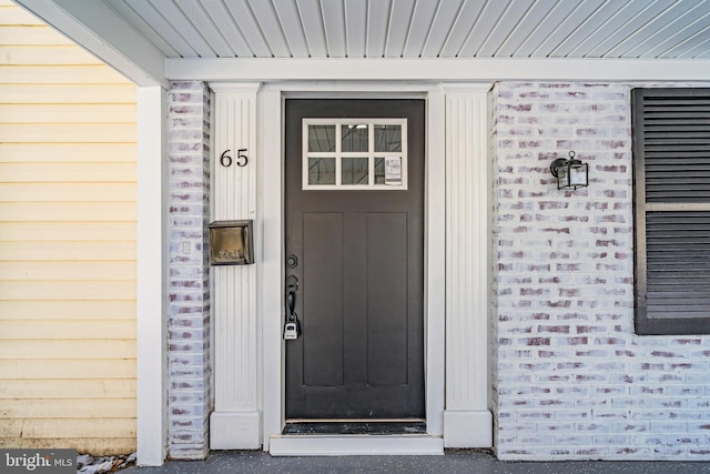 view of property entrance