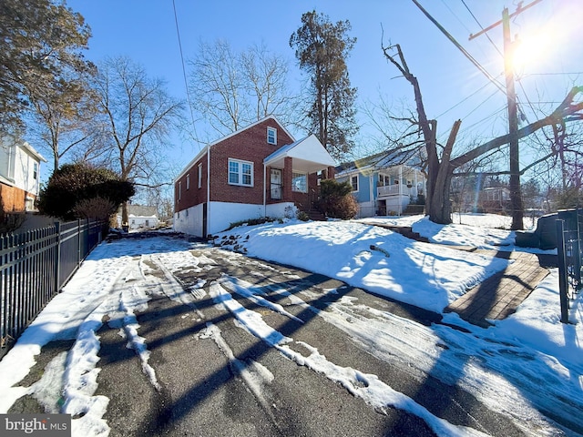 view of ranch-style house