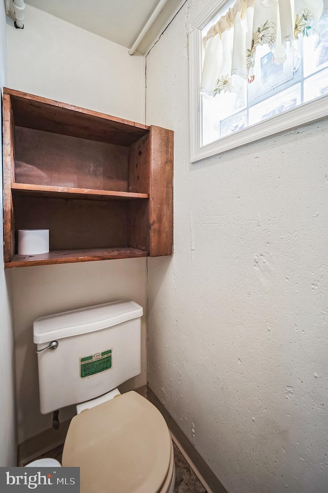 bathroom with toilet