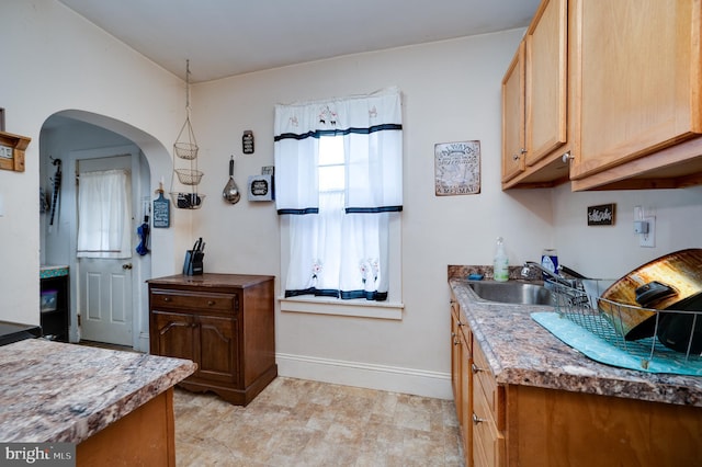 kitchen with sink