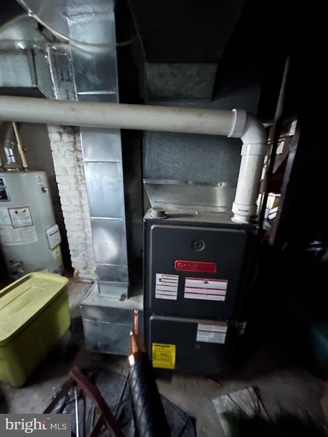 utilities with gas water heater